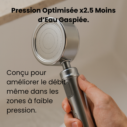 Plumia – Filtre de Douche Anti-Calcaire & Anti-Chlore