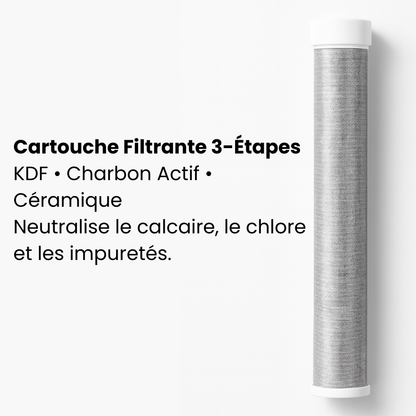 Plumia – Filtre de Douche Anti-Calcaire & Anti-Chlore